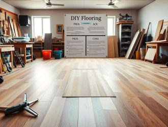 DIY flooring pros and cons