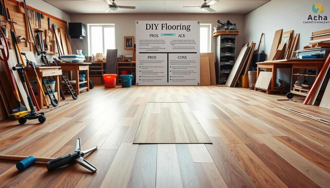 DIY flooring pros and cons