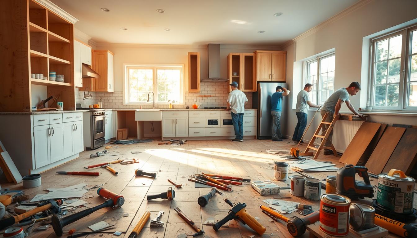 Kitchen remodeling