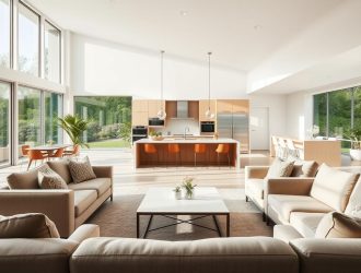 Open-concept living