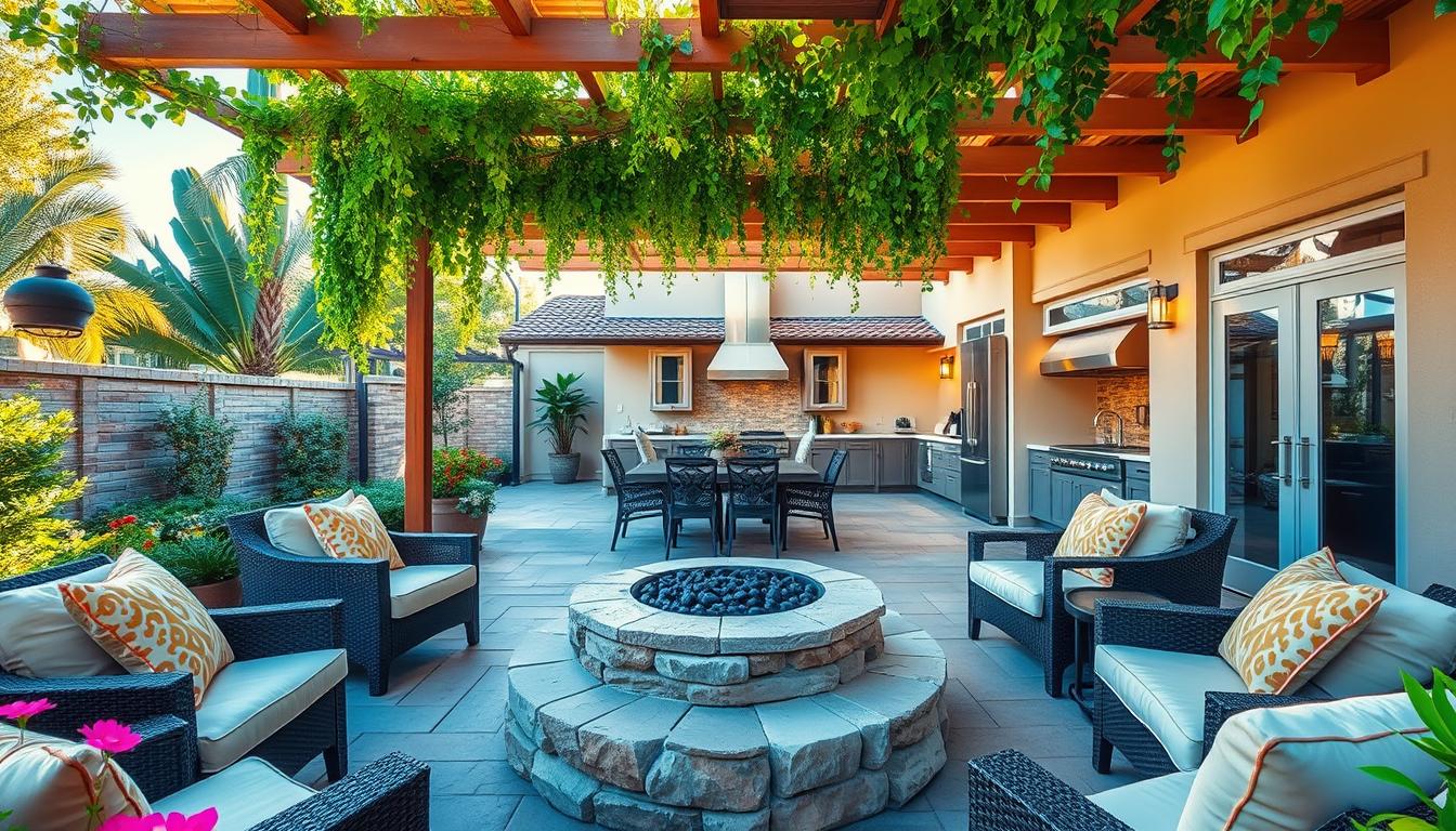 Outdoor living space remodels