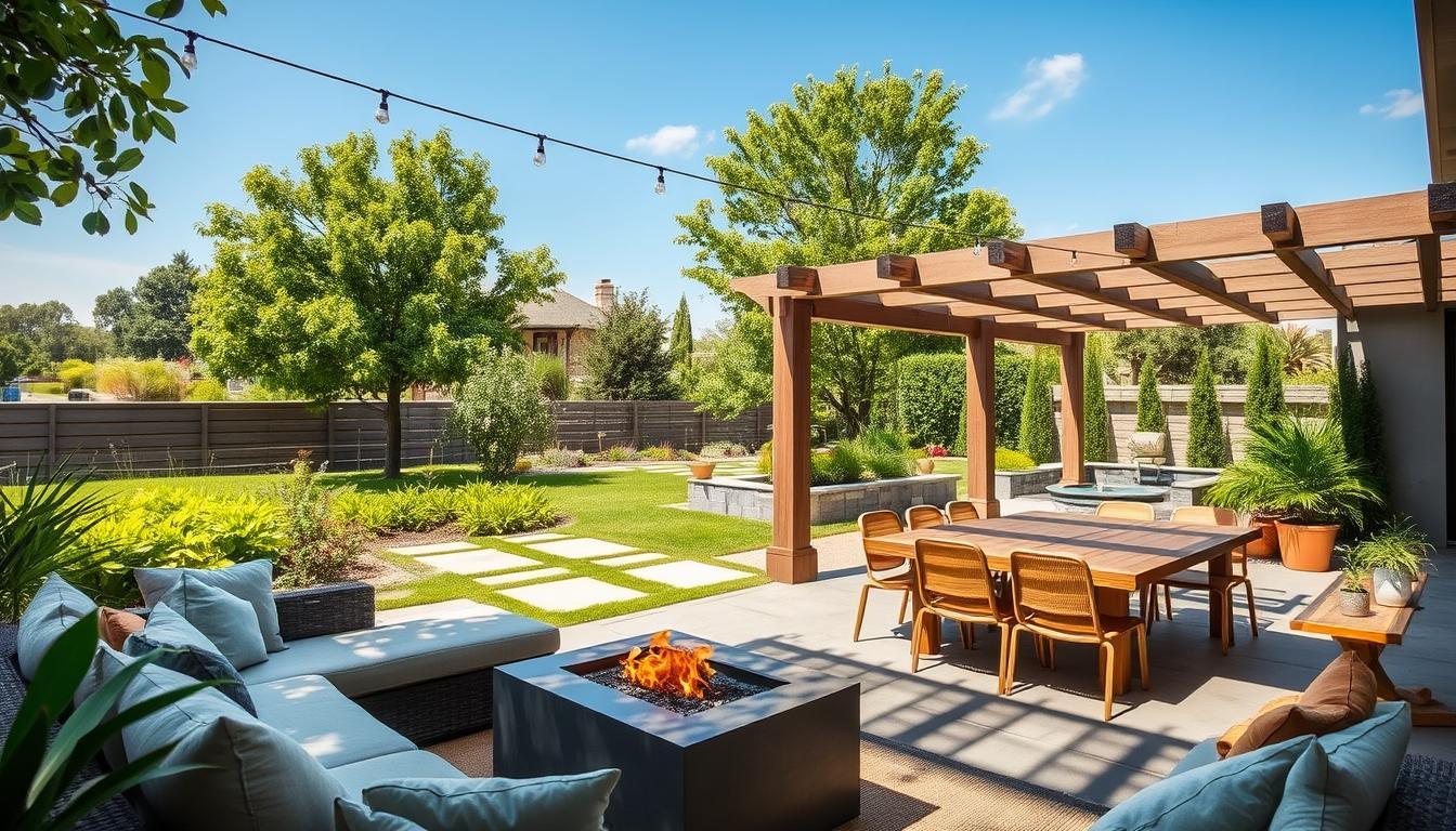 Outdoor living space trends