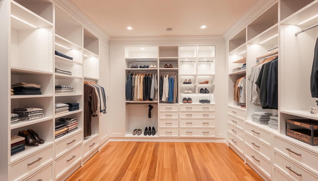 Walk-in closet renovation