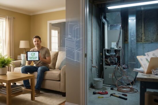 DIY HVAC installation hidden costs, safety risks, and home value impact