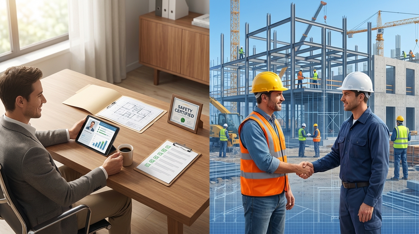 Contractor vetting checklist: evaluating experience, credentials, safety records