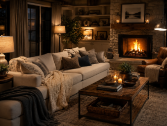 how to make your home look cozy