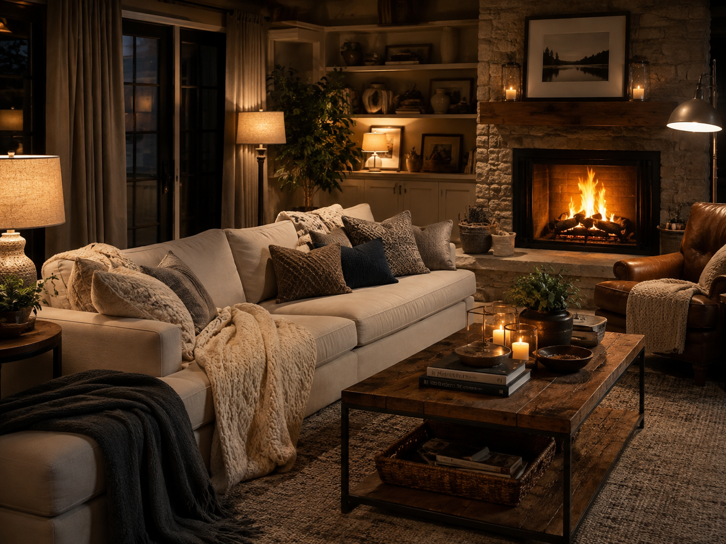 how to make your home look cozy