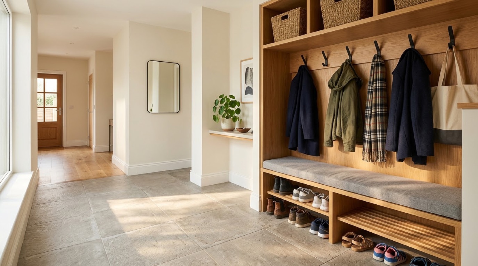 Home renovation planning showing tools and blueprints for diy vs hire a professional decisions